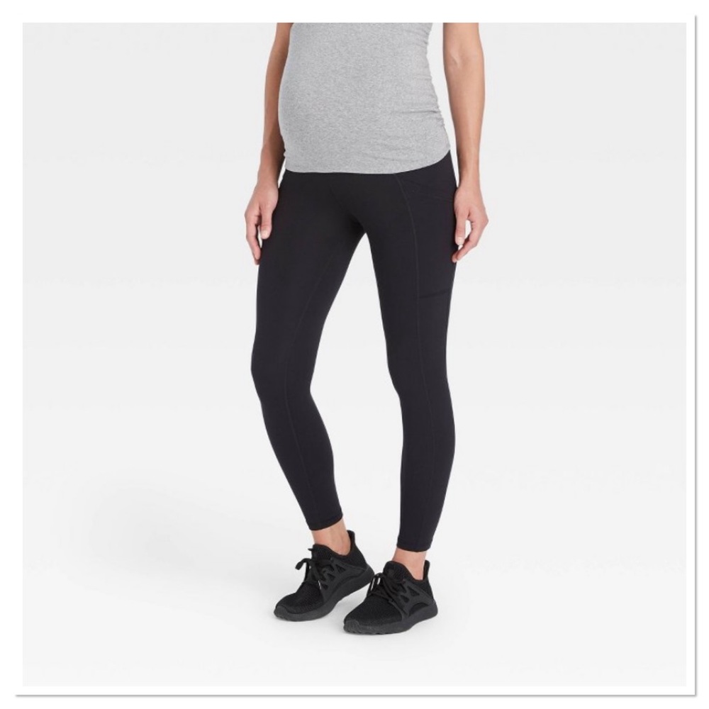 Isabel Maternity by Ingrid & Isabel Over Belly Leggings